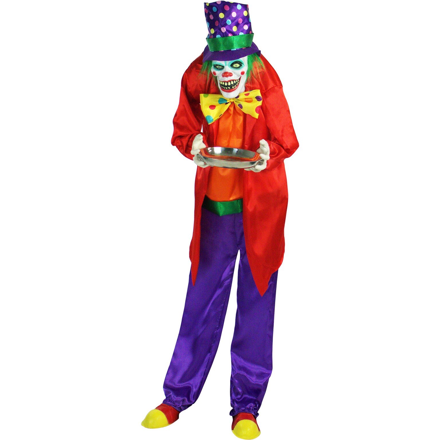 Haunted Hill Farm Life-Size Animatronic Clown (HHCLOWN-2FLSA)