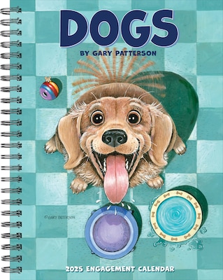 2025 Willow Creek Dogs by Gary Patterson 8.5 x 6.5 Yearly Personal Organizer Cover (47262)