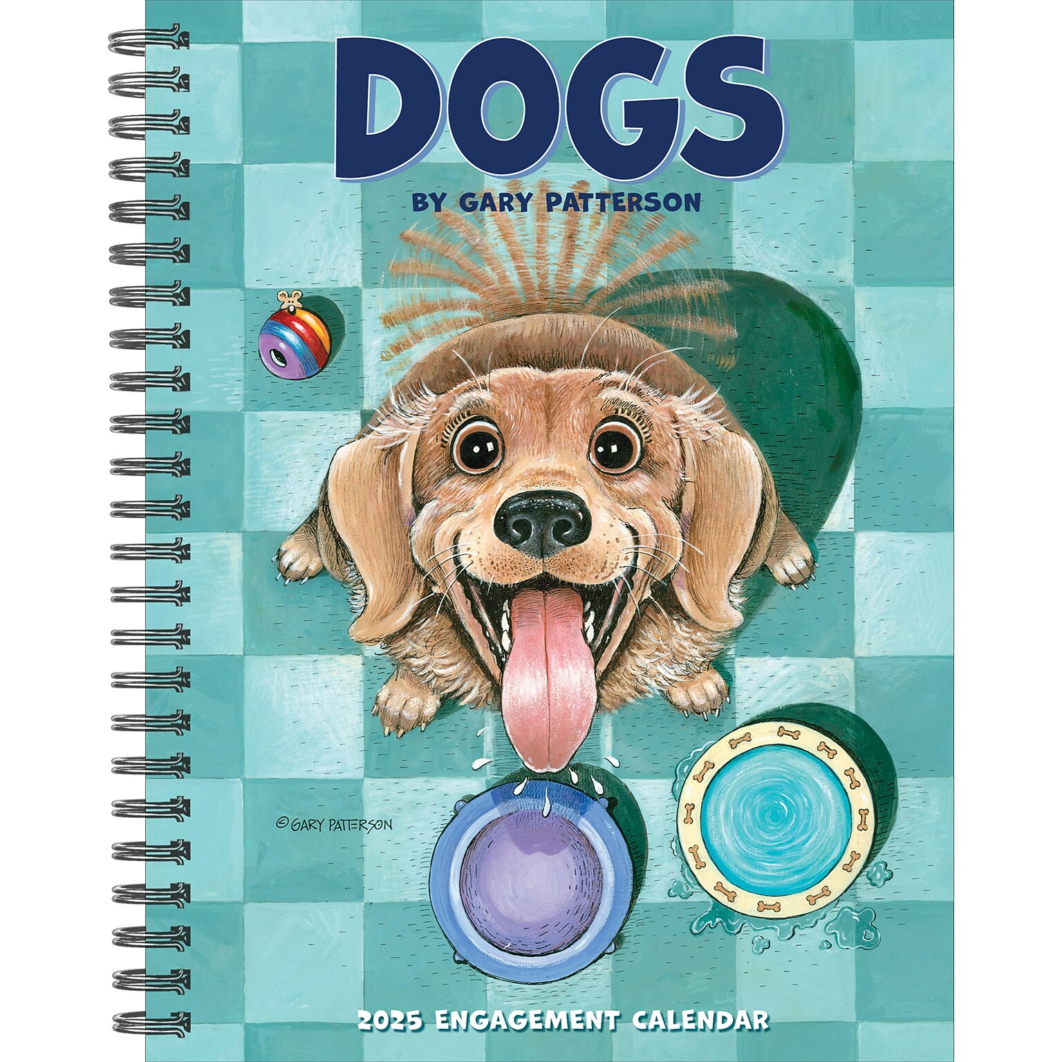 2025 Willow Creek Dogs by Gary Patterson 8.5 x 6.5 Yearly Personal Organizer Cover (47262)