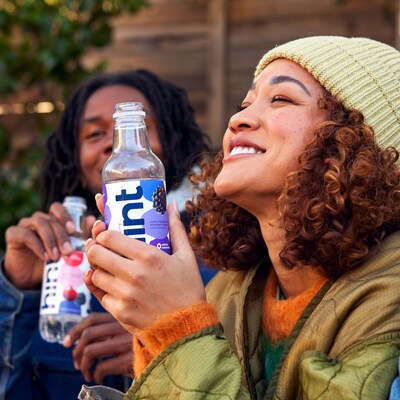 Hint Blackberry Flavored Water, 16 oz., 12/Carton (00034)