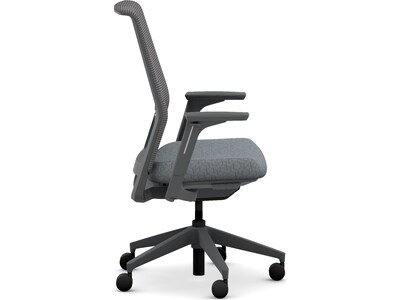 HON Cipher Mesh/Fabric Swivel Task Chair, Basalt/Charcoal (HCFRT.STC.H.S.IC.APX25.TC00.AL.ST.SB.S)