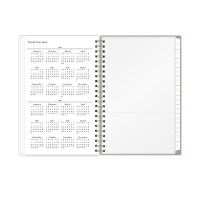 2025-2026 Blue Sky Kyla 5" x 8" Academic Year Weekly & Monthly Planner, Plastic Cover, Multicolored (155341)