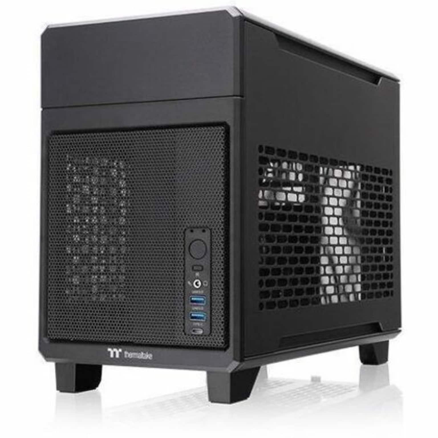 Thermaltake TR100 Mini-ITX Mini Tower Computer Case, Black (CA-11A-00S1NN-00)