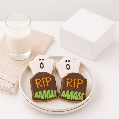 4PC Halloween Cookie Box - Bake Me A Wish!