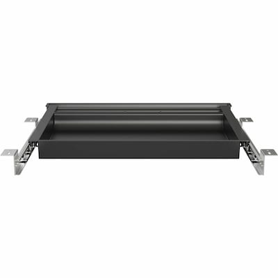 Lorell 4-Compartment Storage Drawer, Black (LLR82092)