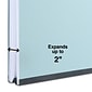 Staples® Pressboard Classification Folders, 2" Expansion, Letter Size, Blue, 25/Box (TR384868/384868)