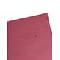 Smead Hanging File Folders, 1/5-Cut Adjustable Tab, Letter Size, Maroon, 25/Box (64073)