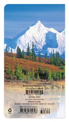 2026-2027 BrownTrout National Parks 3.5 x 6.5 Monthly Planner (9798330704798)