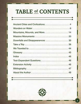 Ancient Cities and Civilizations Picture Book, Paperback