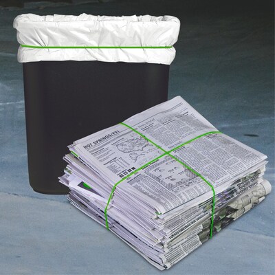 Alliance X-Treme EPDM Multi-Purpose #117B Rubber Bands, 7 x 1/8, Lime Green, 10/Pack (02003)