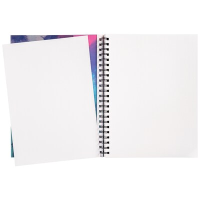 UCreate Watercolor Splash 12" x 9" Sketch Book, Pack of 3 (PAC38038-3)
