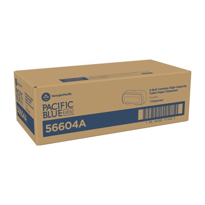 Pacific Blue Ultra Coreless Toilet Paper Dispenser (56604A)