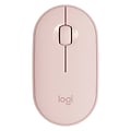 Logitech Pebble M350 Wireless Ambidextrous Optical USB Mouse, Rose (910-005769)