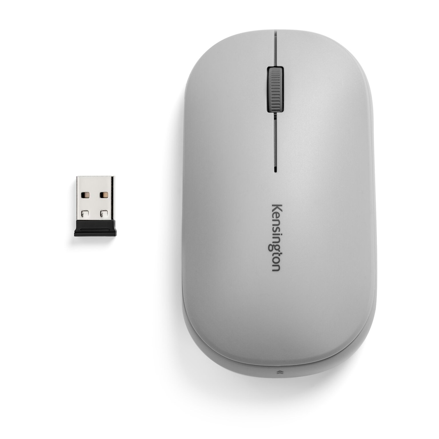 Kensington SureTrack Dual Wireless Ambidextrous Mouse, Gray (K75351WW)