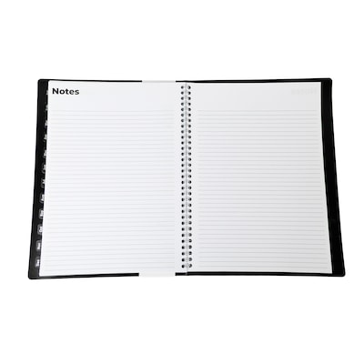 2027 Quill Brand® 8" x 11" 14-Month Monthly Planner, Black (63001-27-QC)