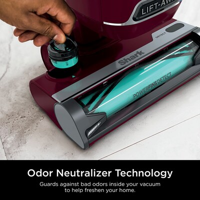 Shark Detect Lift-Away ADV Upright Vacuum, Bagless, Burgundy (LA492)