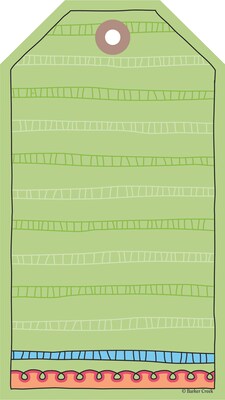 Baker Creek 5 1/2" x 3.2" Decorative Accents, Tag! You're It!, 36/Pack
