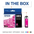 Epson T302 Magenta Standard Yield Ink Cartridge