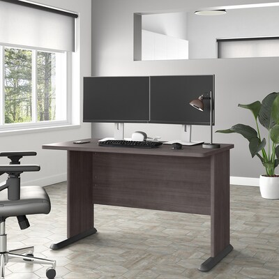 Bush Business Furniture Studio A 48"W Computer Desk, Storm Gray (SDD248SG)