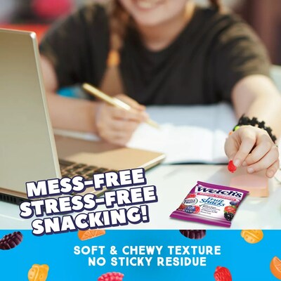 Welch's Gluten Free Berries 'n Cherries Fruit Snacks, 0.8 oz., 40 Packs/Box (PIM84062)