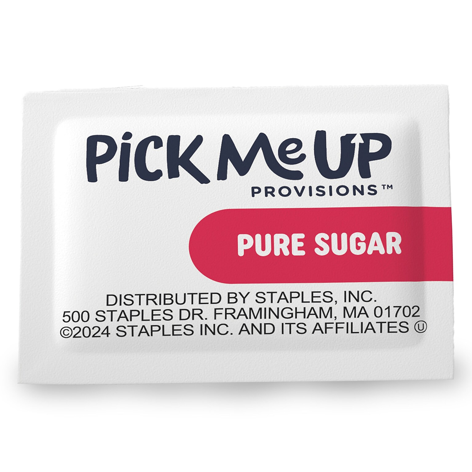 Pick Me Up Provisions™ Pure Sugar, Packets, 2000/Box (PM62431/72101)
