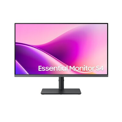 Samsung Essential S4 27 FHD IPS 100Hz LED V-Sync Monitor, Height Adjustable, Black (S27F434UAN)