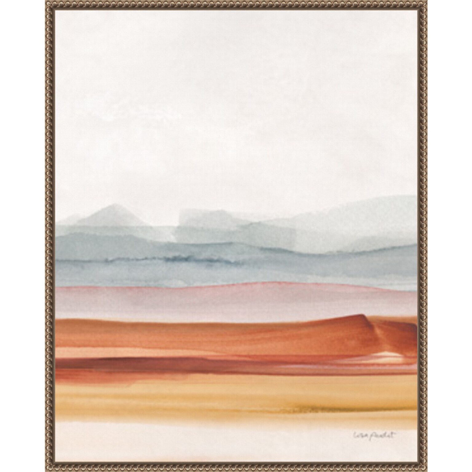 Amanti Art Sierra Hills 02 by Lisa Audit Framed Canvas Wall Art Print, 23 x 28 (A42678302691)
