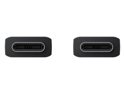 Samsung USB-C to USB-C Charging Cable, 5.91 ft., Black (EP-DX310JBEGUS)