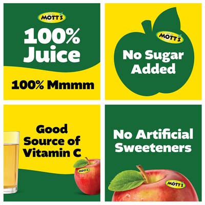 Mott's 100% Original Apple Juice, 8 oz., 24/Pack (220-02660)