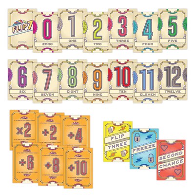 USAopoly Flip 7 Playing Cards (USAPA172871)