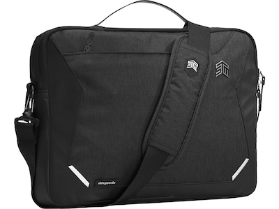 STM Myth Laptop Briefcase, Black Polyester (STM-117-185P-05)