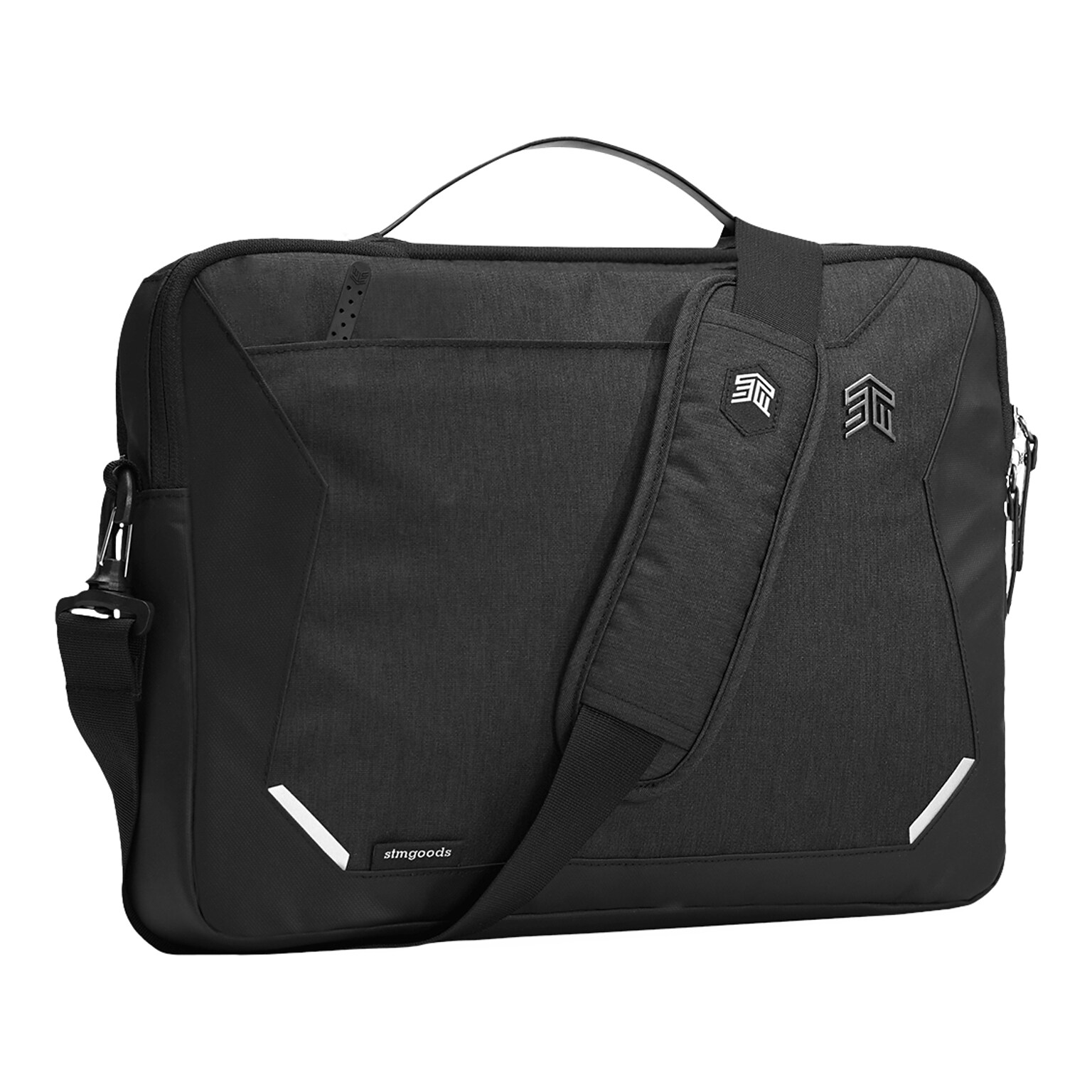 STM Myth Laptop Briefcase, Black Polyester (STM-117-185P-05)