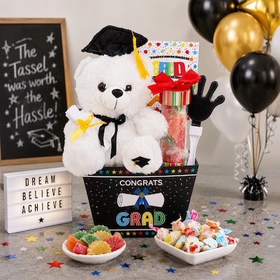 Alder Creek Grads Best Friend Gift Basket, Medium (FG07767)