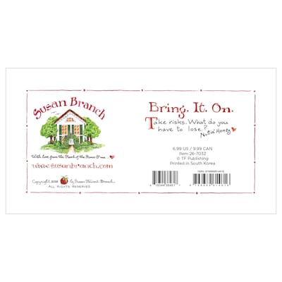 2027 TF Publishing Susan Branch 3.5" x 6.5"  Monthly Standard Planner, Paperboard Cover, Multicolored (27-7032)
