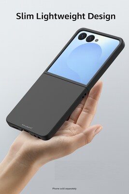 SaharaCase Venture Series Slim Case for Galaxy Z Flip7, Scorpion Black (CP00860)