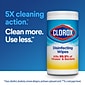 Clorox Value Pack Disinfecting Wipes, 35 Wipes/Canister, 3/Pack, 15/Carton (30112)