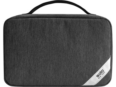 Solo New York Bridge RFID Polyester Travel Technology Case, Gray (UBN293-4/10)