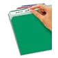 Avery Laser/Inkjet Removable File Folder Labels, 2/3" x 3-7/16", Assorted Colors, 7 Labels/Sheet, 252 Labels/Pack (5235)