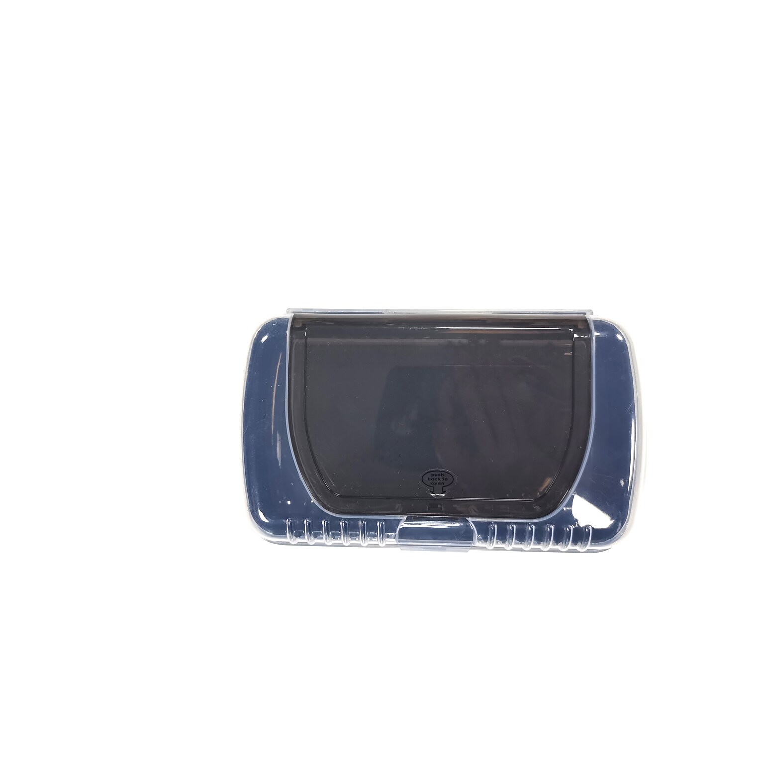 Pep Rally Lid Polypropylene Pencil Cases, Solid Black (61746))