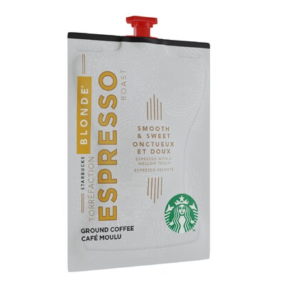 Starbucks Blonde Espresso Coffee Flavia Freshpacks, Espresso Roast, 72/Carton (MDR00219)