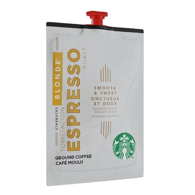 Starbucks Blonde Espresso Coffee Starbucks Verisimo Freshpack, Espresso Roast, 72/Carton (MDR00219)