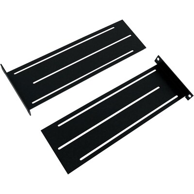 Furman 3RU Rear Rack Ears For Ref I Series, Black (GRM2313)