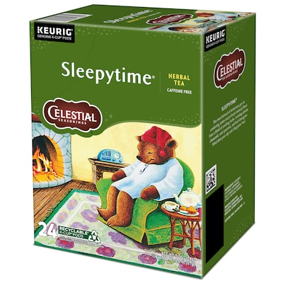 Celestial Seasonings Sleepytime Herbal Tea, Keurig® K-Cup® Pods, 24/Box (14739)