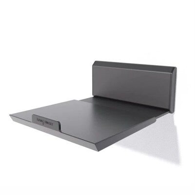 HangSmart DIY Stud Less Sound Bar Mount, Black (SM1002)