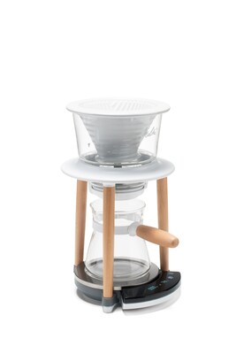 Melitta Senz V Smart 2-Cups Pourover Coffee Maker, White (MSP002WULWH0)
