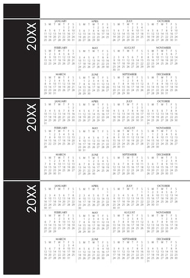 2027 House of Doolittle 7" x 10" Daily & Monthly Standard Appointment Book, Faux Leather Cover, Black (289632-27)