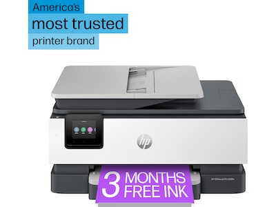 HP OfficeJet Pro 8135e Wireless All-in-One Color Inkjet Printer Scanner Copier, Best for Home Office, 3 months FREE INK (40Q35A)