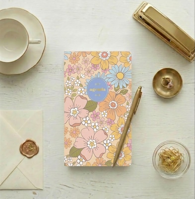 2027 Blue Sky Sincerely Jules 3.625" x 6.125" Monthly Planner, Juniberry (164247)