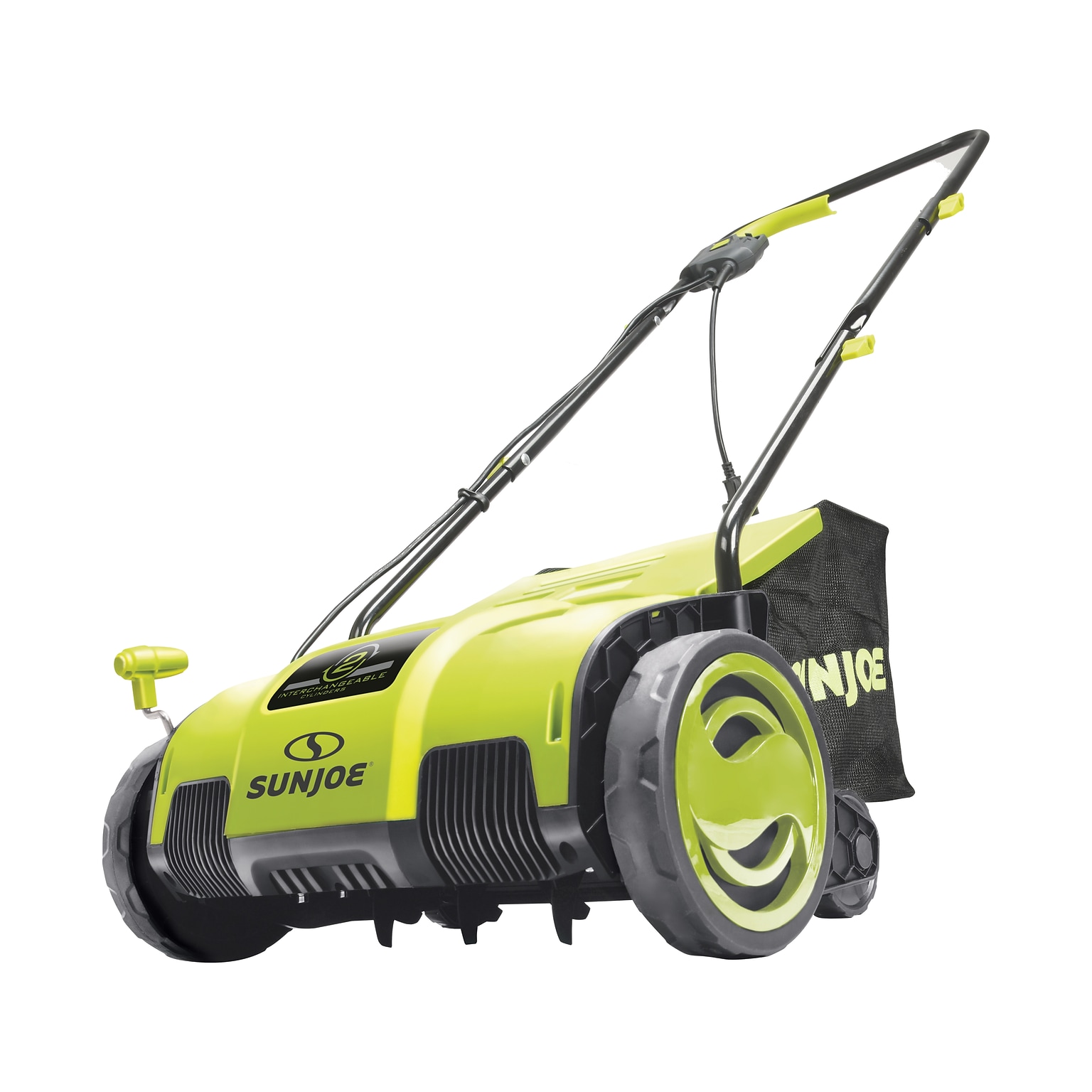 Sun Joe Electric Lawn Dethatcher & Scarifier, 12.6 W, Green (AJ798E)
