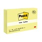 Post-it Notes, 3" x 5", Canary Collection, 90 Sheet/Pad, 24 Pads/Pack (65524VADB)